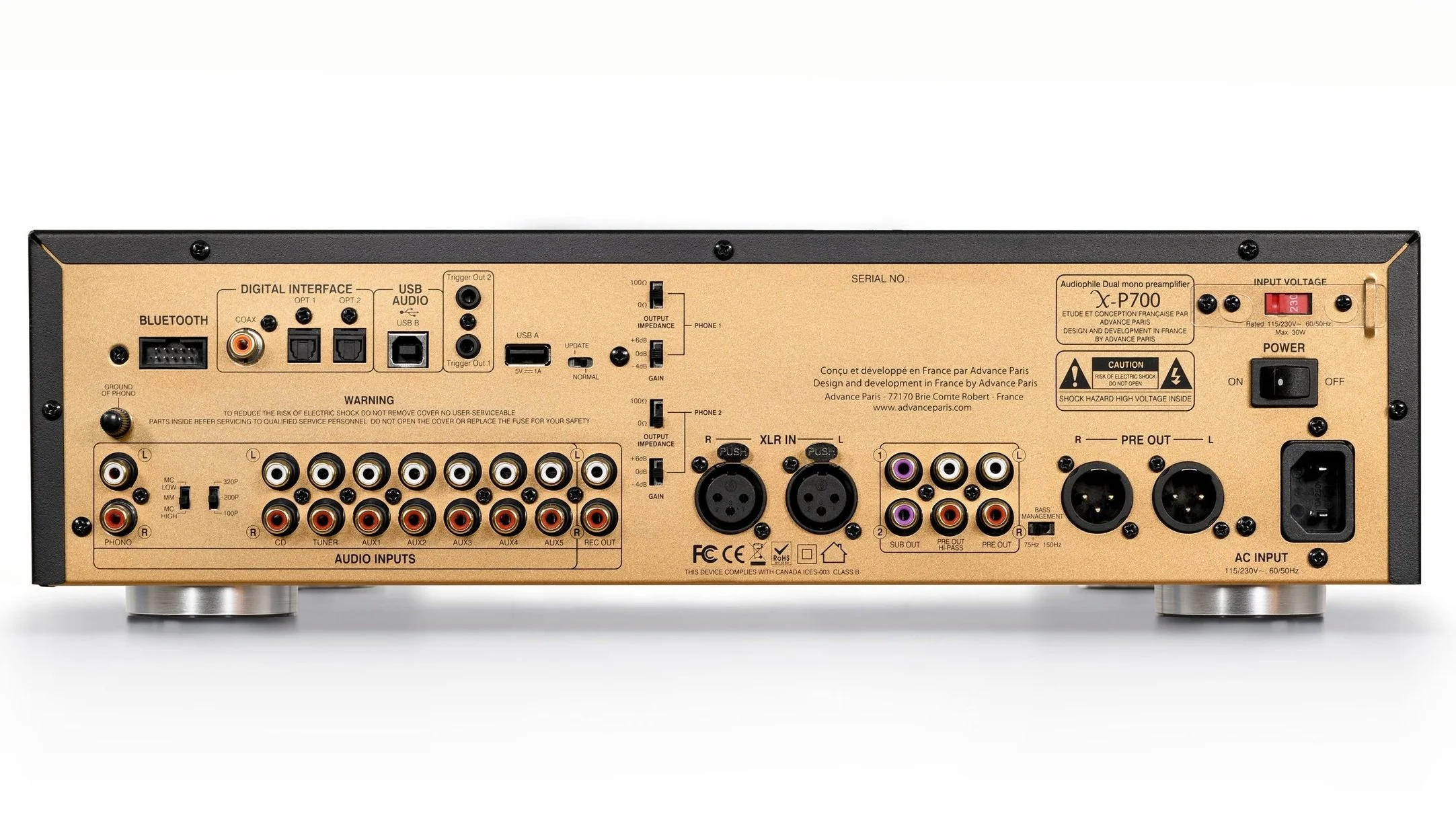 Say 'Bonjour!' to the X-P700 Preamp & X-A160EVO Power Amp from